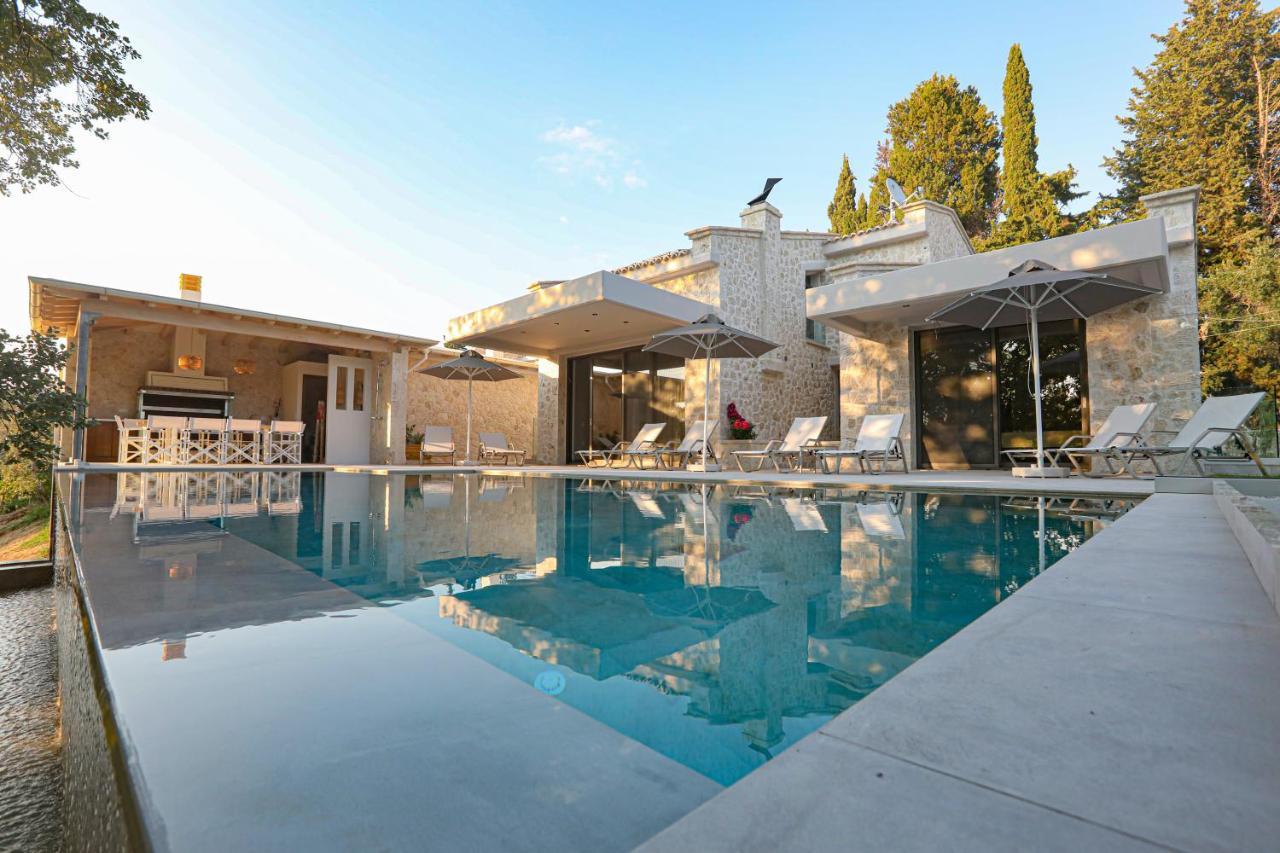 My Mediterranean Corfu Luxury Villa With Private Swimming Pool Kontokali Zewnętrze zdjęcie