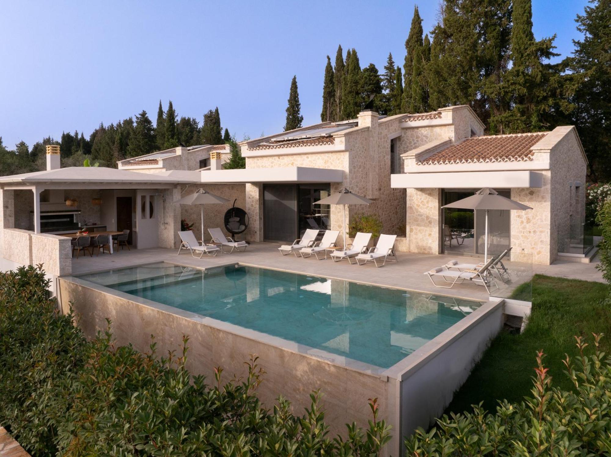 My Mediterranean Corfu Luxury Villa With Private Swimming Pool Kontokali Zewnętrze zdjęcie