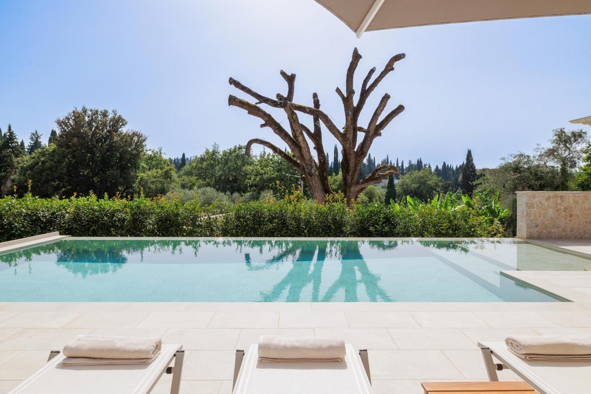 My Mediterranean Corfu Luxury Villa With Private Swimming Pool Kontokali Zewnętrze zdjęcie