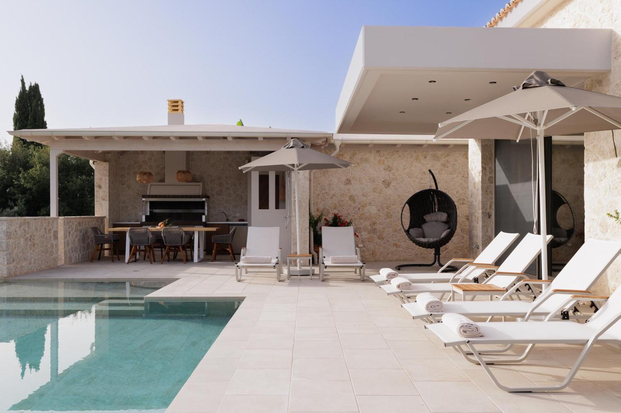 My Mediterranean Corfu Luxury Villa With Private Swimming Pool Kontokali Zewnętrze zdjęcie