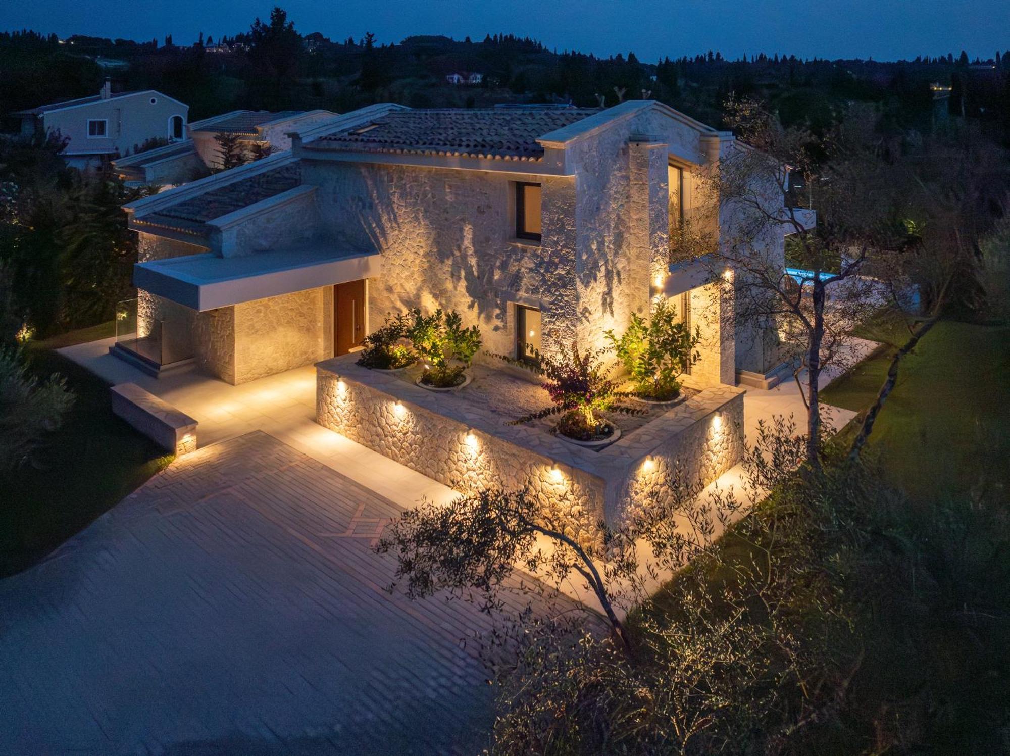 My Mediterranean Corfu Luxury Villa With Private Swimming Pool Kontokali Zewnętrze zdjęcie