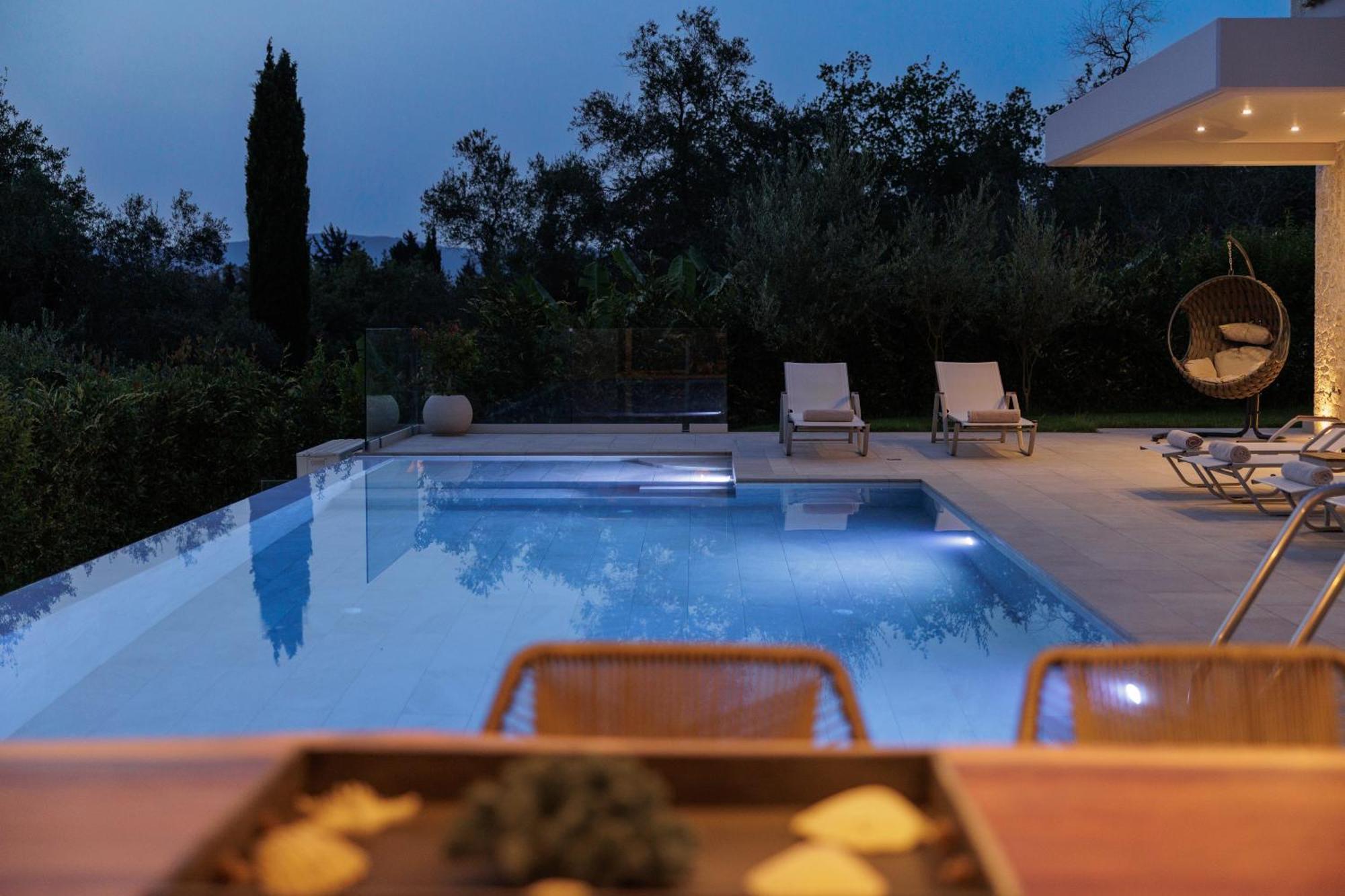My Mediterranean Corfu Luxury Villa With Private Swimming Pool Kontokali Zewnętrze zdjęcie