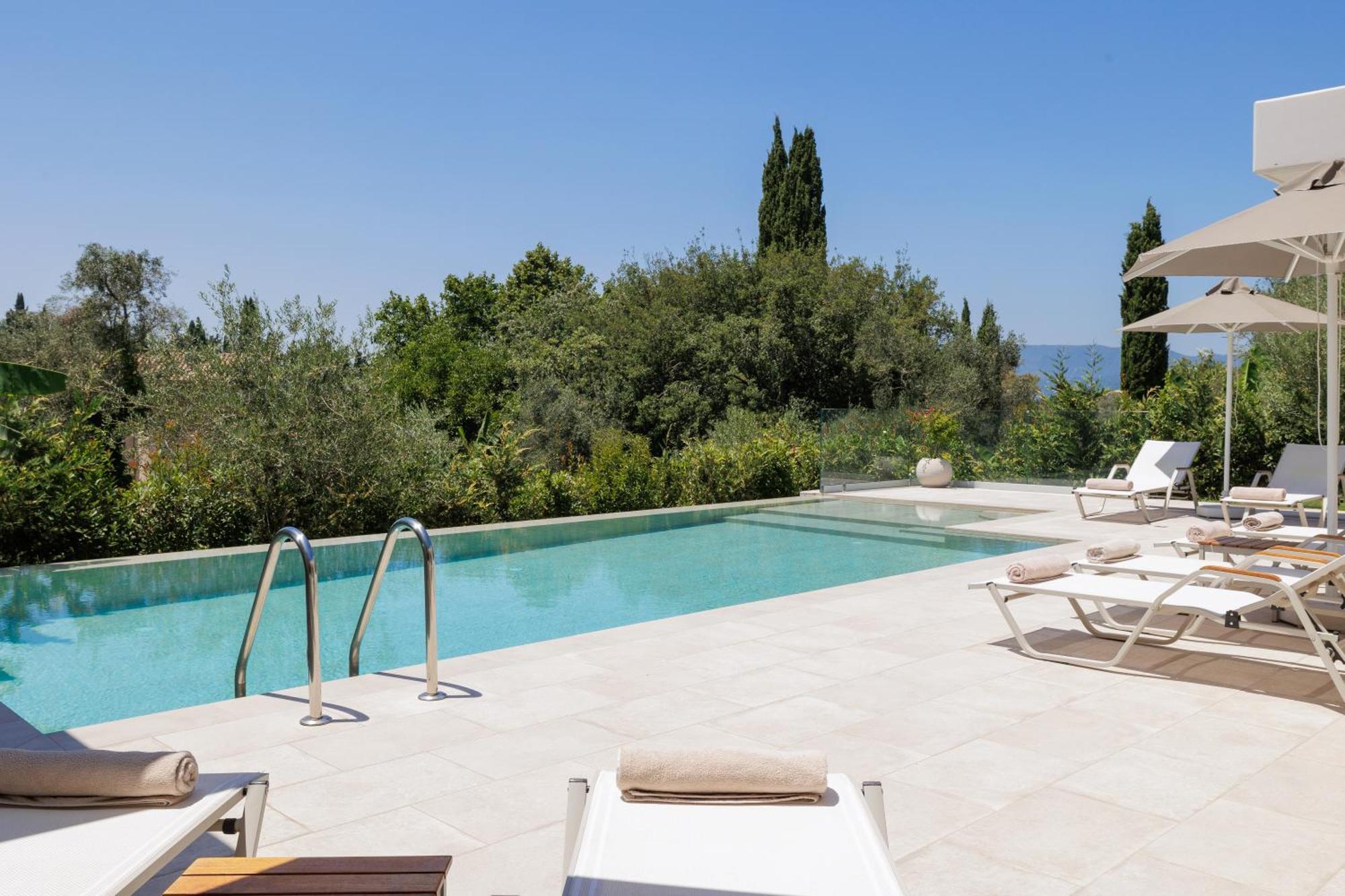 My Mediterranean Corfu Luxury Villa With Private Swimming Pool Kontokali Zewnętrze zdjęcie